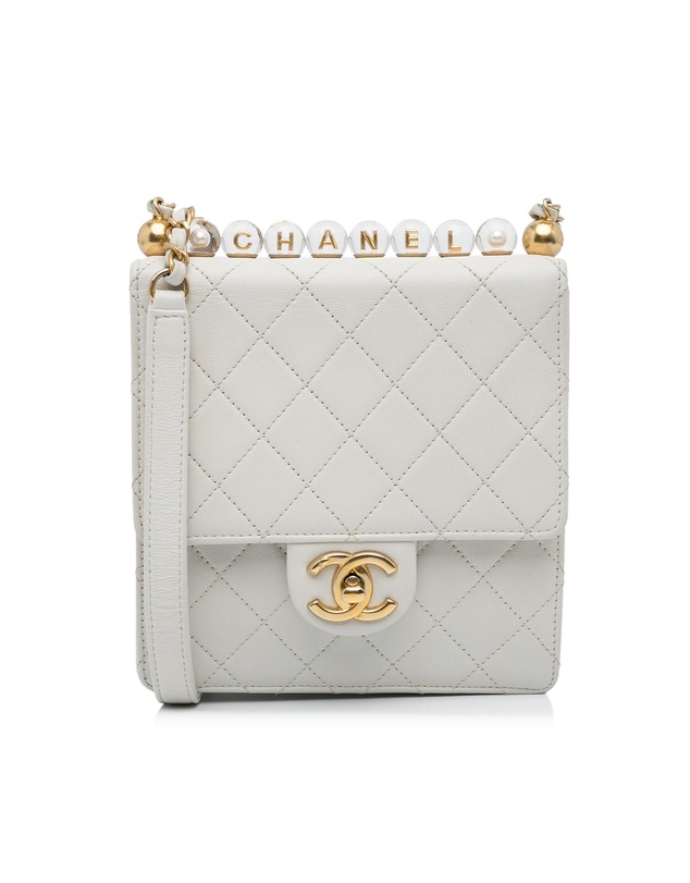 Pre-Loved by Azura Reborn - Pre-Loved Chanel Pearl Crossbody Bag