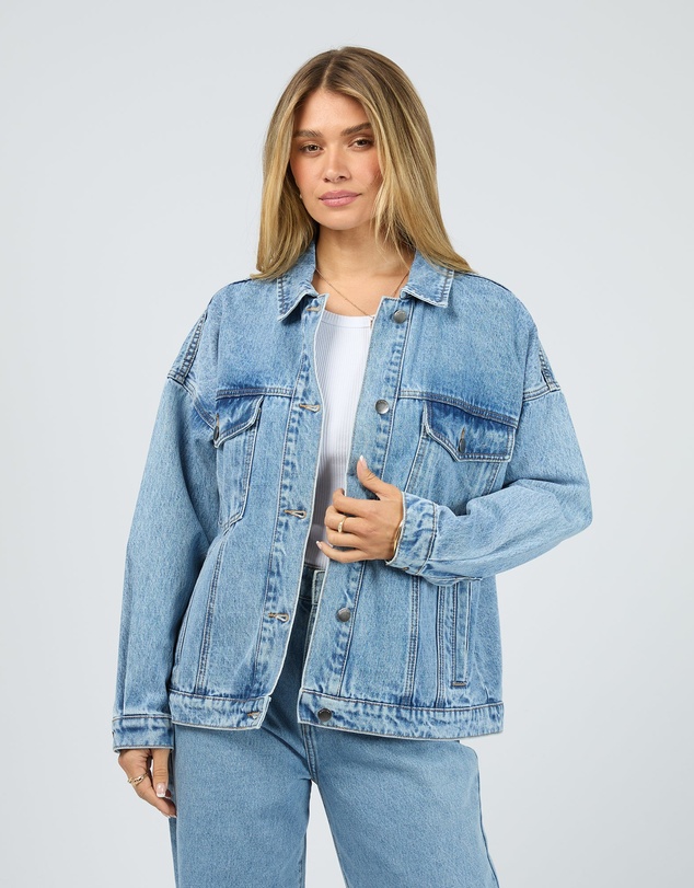 All About Eve - Blair Denim Jacket Light Blue