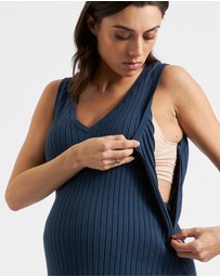 Ripe Maternity - Sophie Rib Knit Nursing Top