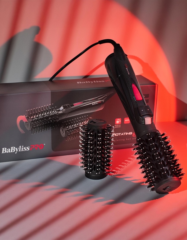 BaBylissPRO - BaBylissPRO Rotating Hot Air Brush 40mm & 50mm