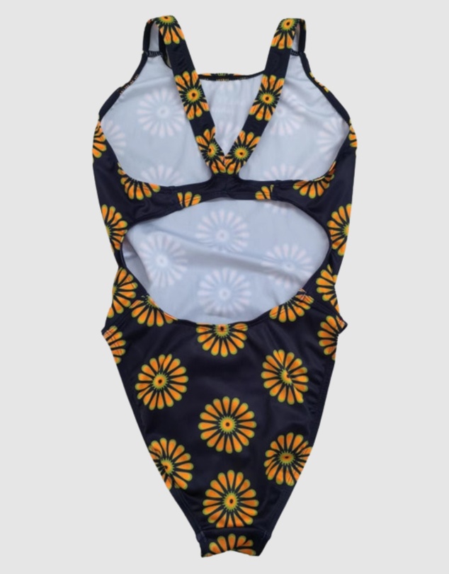 Salty Johnson - Retro Bloom Thick Strap One Piece