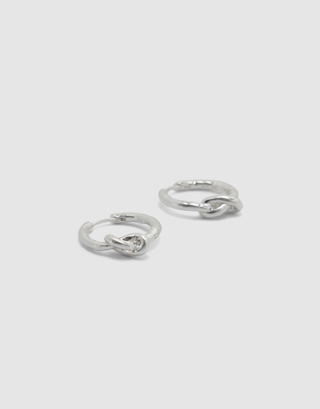 Brie Leon - Knotted Mini Huggies