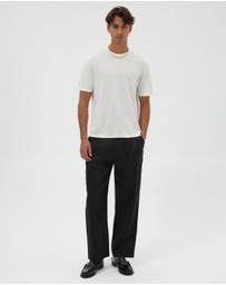 AERE - Linen Blend Knit T-shirt