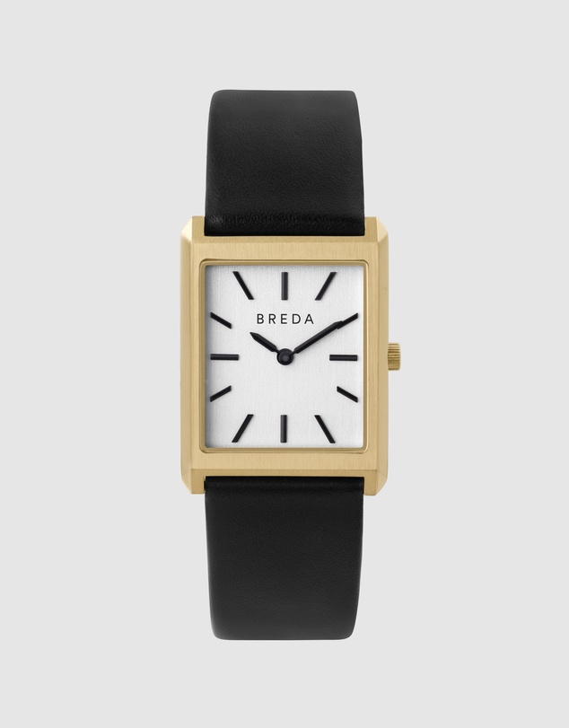 Breda - Virgil Leather Band Watch, 26MM