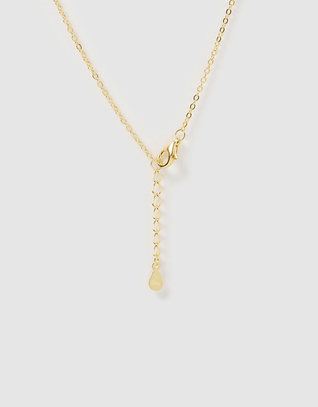 Izoa - Kids Alphabet Letter T Necklace