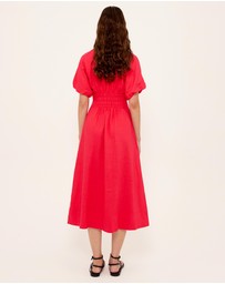 Staple the Label - Valentina V-Neck Midi Dress