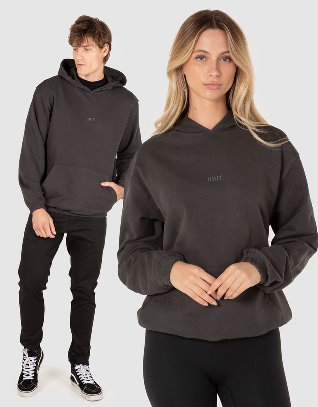 UNIT - UNIT Central Mens Hooded Pullover Hoodie