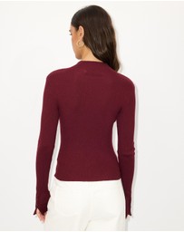 Dazie - Coralie Knit Top