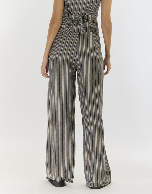 Amelius - Set Sail Linen Stripe Pant