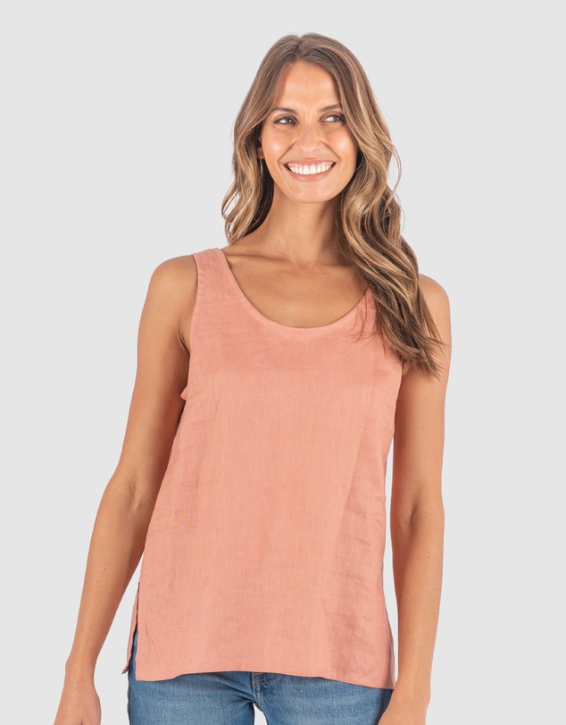 CAMIXA - Tanya Tank Linen Top