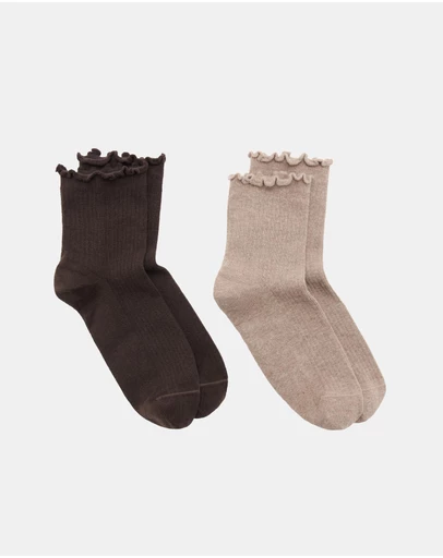 M.N.G - 2-Pack Cotton Socks