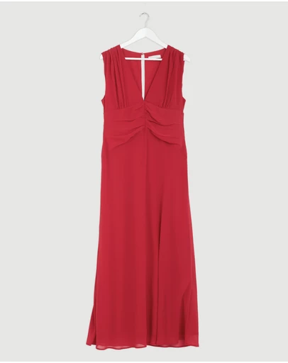 Revibe - Repaired CHANCERY Georgie Maxi Dress - AU 14