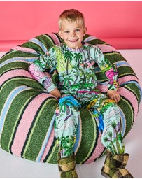 Kip&Co - Jurassic Kids Organic Cotton Long Sleeve Top Pants Pyjama - Kids-Teens