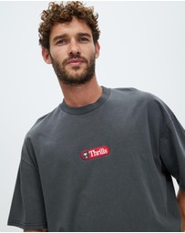 Thrills - ICONIC EXCLUSIVE Series Embroidered Oversized Tee