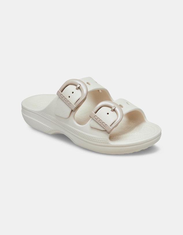 Crocs - Saturday Enamel Buckle Sandals - Women's