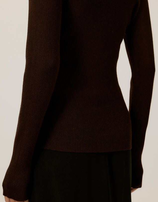 Tussah - Sienna Wrap Long Sleeve Knit Top