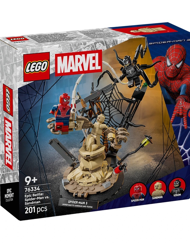 Lego Marvel - 76334 Epic Battle Spiderman vs Sandman