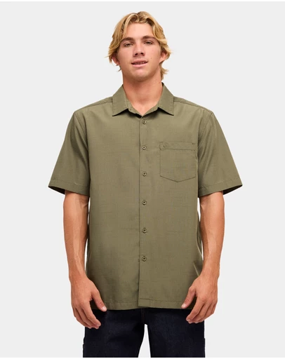 Quiksilver - Mens Centinela Short Sleeve Shirt