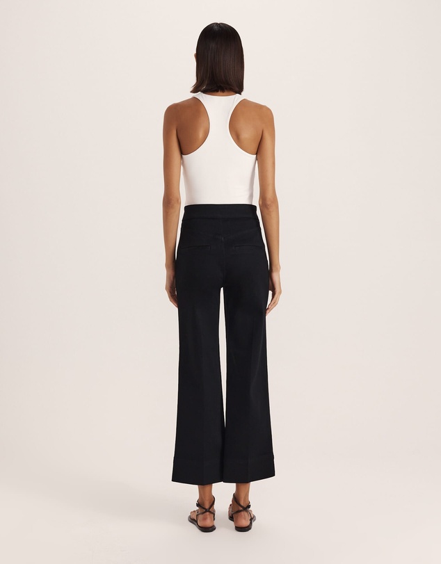 SABA - Ava Cropped Wide Leg Jean