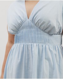 Atmos&Here Curvy - Zara Waisted Midi Dress