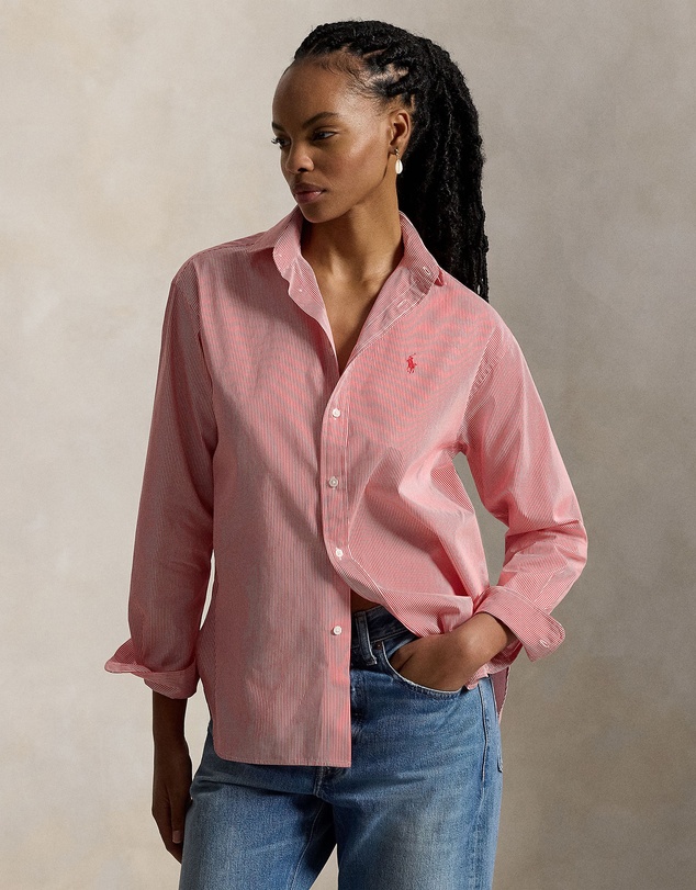 Polo Ralph Lauren - Relaxed Fit Striped Cotton Shirt - The ICONIC Exclusive