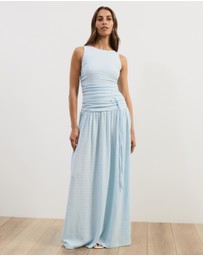 Atmos&Here - Zoe Drop Waist Maxi Dress