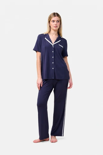Gingerlilly - Vanessa Bamboo Long Pant PJ Set