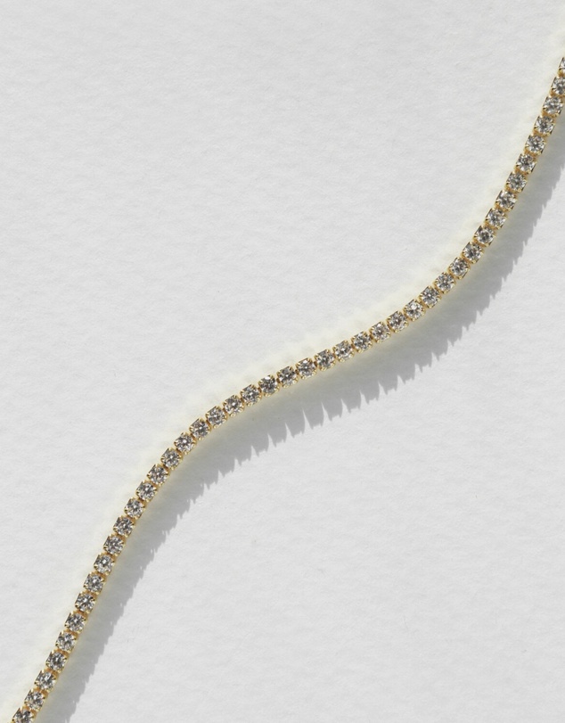 SAINT VALENTINE - Aspen Tennis Necklace - Gold