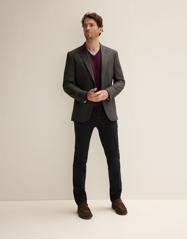 Trenery - Slim Black Wash Jean in Black