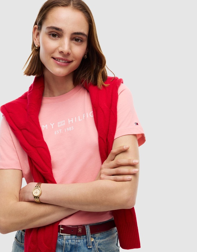 Tommy Hilfiger - Logo Crew Neck T-Shirt