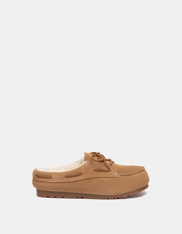 EVERAU - EverAU Ugg Creago Cow Suede Upper Loafer Oxfords Flats