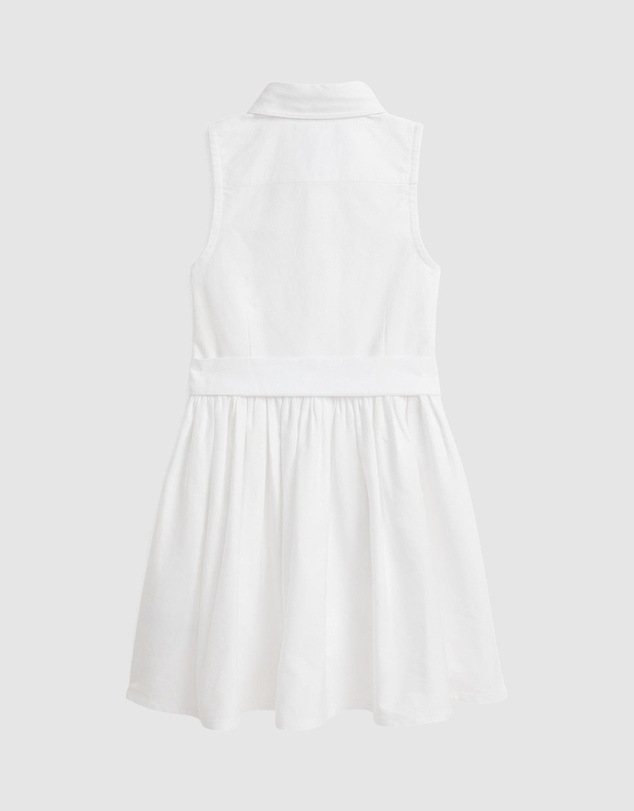 Polo Ralph Lauren - Belted Cotton Oxford Shirtdress - Babies-Kids