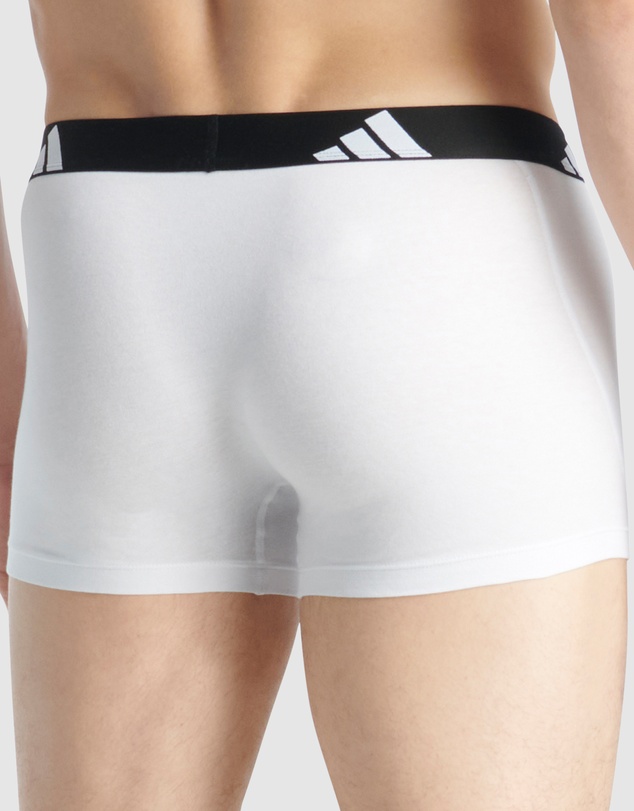 adidas Sportswear - 3 Pack Active Flex Cotton Trunk Underwear