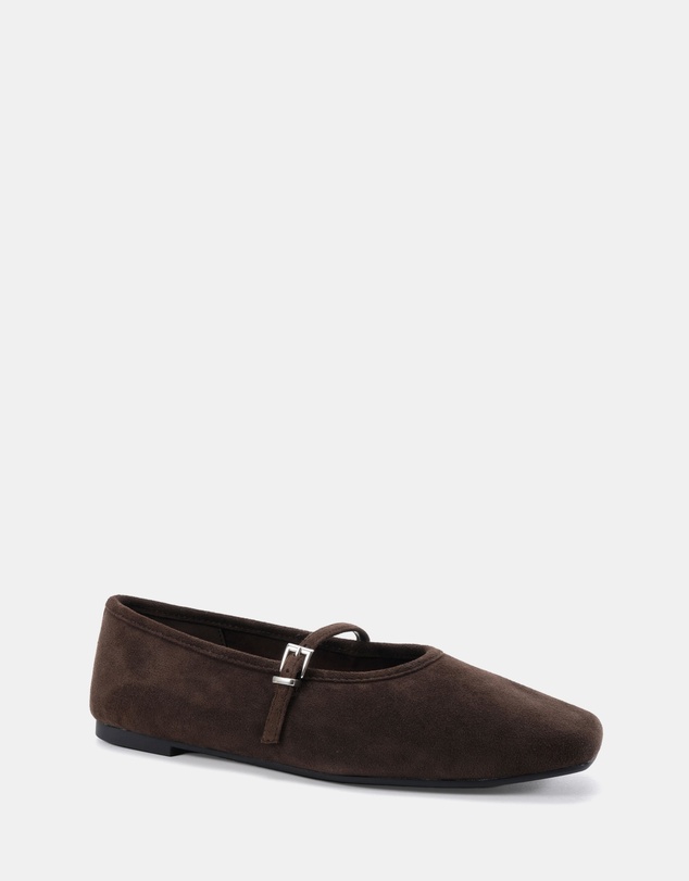 Clarks - Tilda Dark Brown Suede