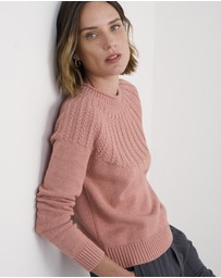 Seasalt - Seasalt Cornwall Pink Stone Chat Jumper