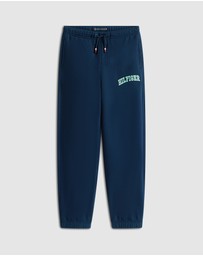 Tommy Hilfiger - Boys Logo Embroidery Terry Joggers - Teens