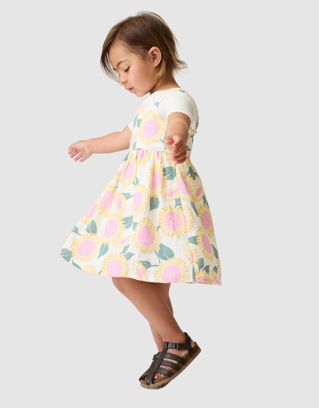 GAP - Sleeveless Gauze Dress - Babies-Kids
