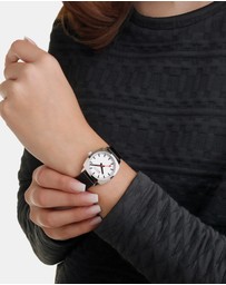 Mondaine - Mondaine Official Swiss Railways Petite Cushion 31mm Vegan Leather Watch