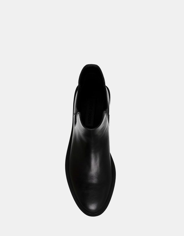 Steve Madden - Ridin Black Leather Boots