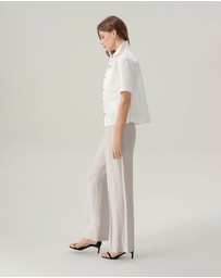 IDA+S - Claire Cotton Button Down Top