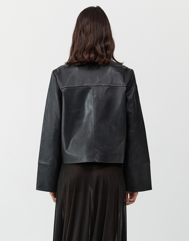 St. Agni - Leather Minimal Jacket