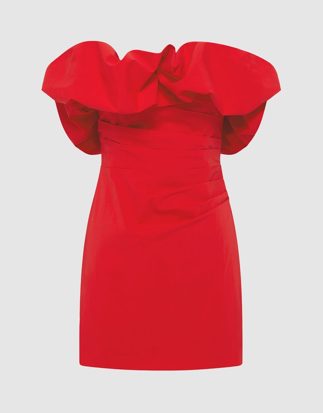 Shona Joy - Campbell Strapless Bubble Mini Dress