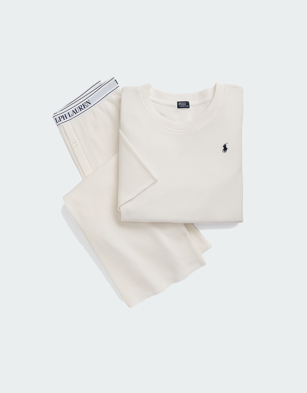 Polo Ralph Lauren - Club Waffle Short Sleeve Cotton Pyjama Set