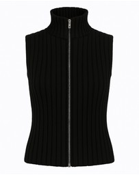 Style Addict - Riley Knit Zip Vest