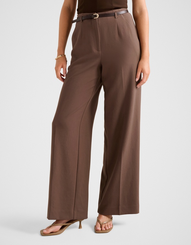 Forever New - Chantelle Belted Wide Leg Pants