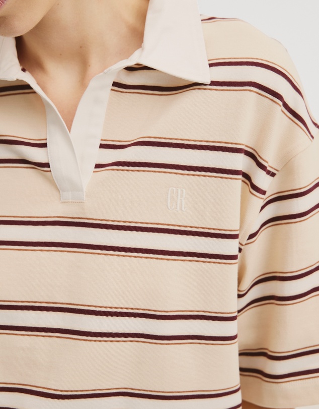 Country Road - Stripe Rugby Polo