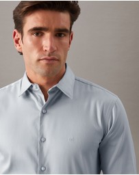 Calvin Klein - Sateen Stretch Casual Shirt