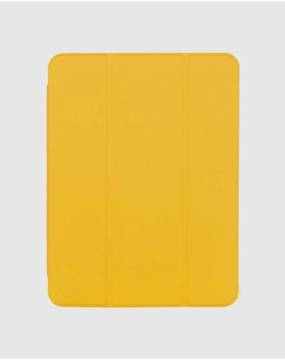 Tucano - Tucano Satin Folio Case Dark Yellow for iPad 10th Gen 10.9 2022 and iPad 11 A16 2025