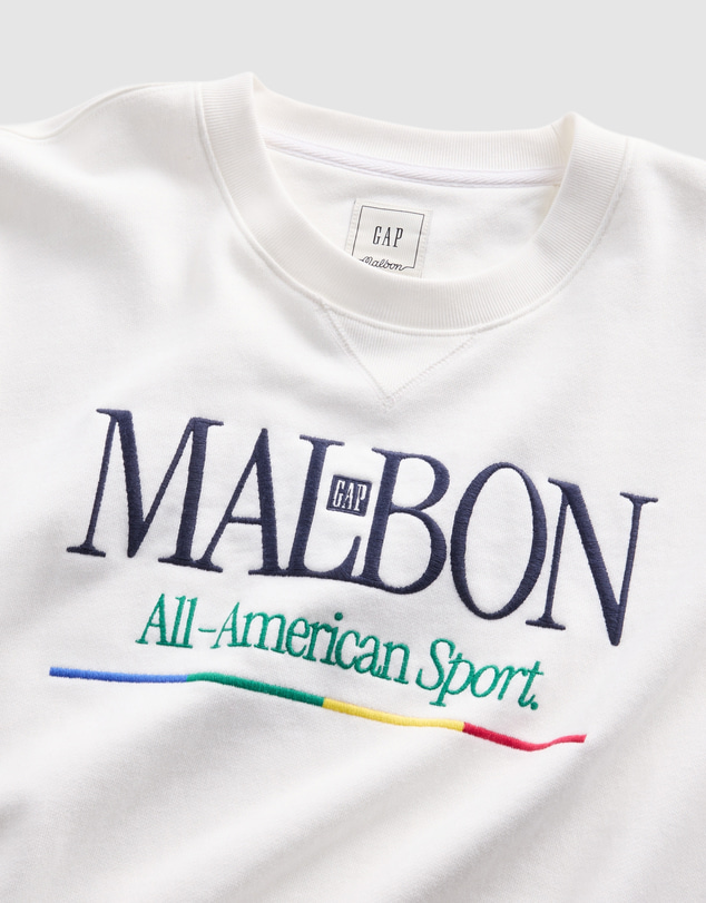 GAP - GAP x Malbon Logo Crew Sweat