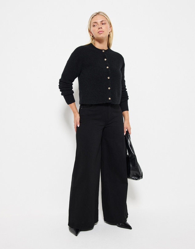 Commonry - Elasticated Wide Leg Jean
